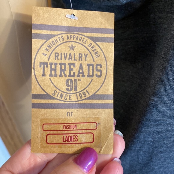 Wake Forest University gray hi-lo tank (Officail licensed Collegiate Product) - Picture 7 of 11